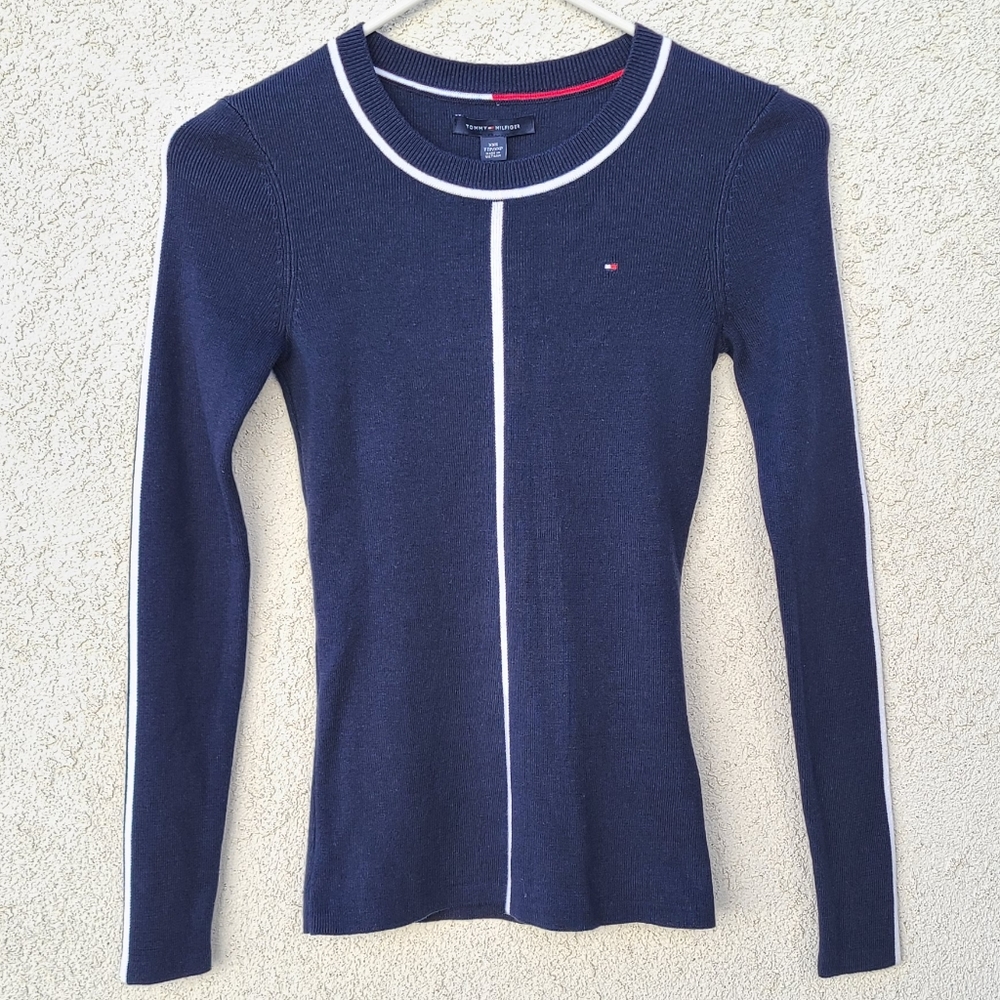 Navy Blue Tommy Hilfiger Sweater